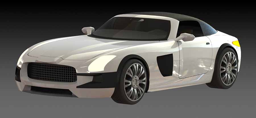 奔驰超跑Mercedes Benz SLS AMG